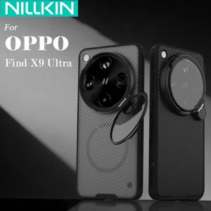 닐킨 OPPO Find X9 Ultra 마그네틱 캠쉴드 프로프 폰 케이스 카메라 폴더블 스탠드 백 커버