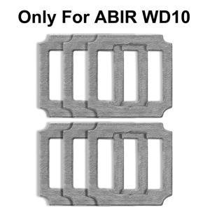 ABIR WD10용 섬유 걸레 천, 부드러운 섬유 걸레 패드, 걸레 6개 포함