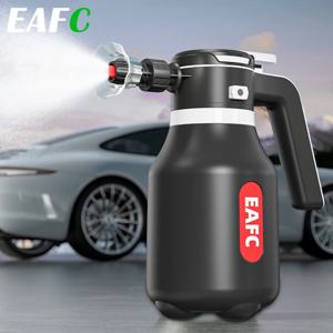 EAFC 2000ML 전기 폼 분무기 세차 건 무선 충전식 폼 캐논 자동 청소 도구 60 °   스프레이 범위