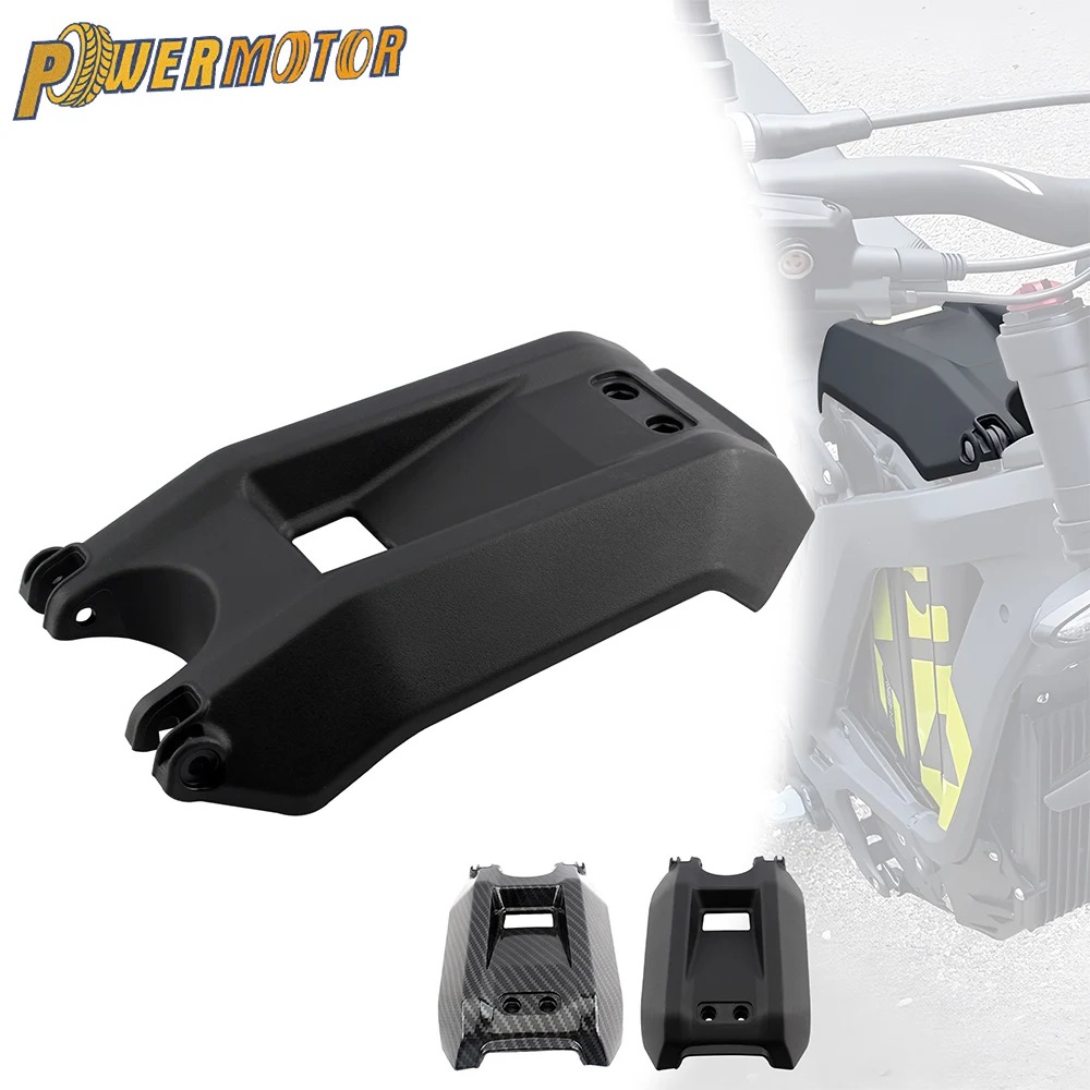 오토바이 배터리 컴파트먼트 커버 탄소 섬유 보호 커버 Surron Light Bee S X Segway X260 모토크로스 액세서리