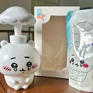 치이카와 리필용 병 귀여운 손 소독제 샤워젤 디스펜서 빈 용기 휴대용 여행용 병 가정용 욕실 장난감
