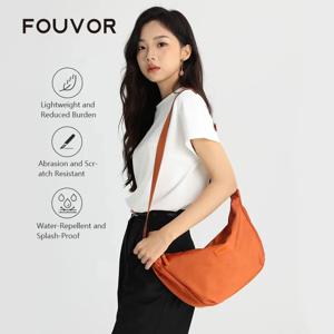 Fouvor 여성용 크로스 바디 백 나일론 옥스포드 천 만두 가방 2026 트렌드 패션 스포츠 캐주얼 숄더백 새로운 3013-03 3013-15