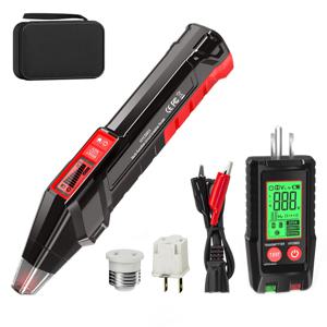새로운 5903 자동 회로 차단기 탐지기 겸 퓨즈 소켓 테스터, 220V 유럽 규격, 110V 미국 규격, 디지털 디스플레이 기능 포함