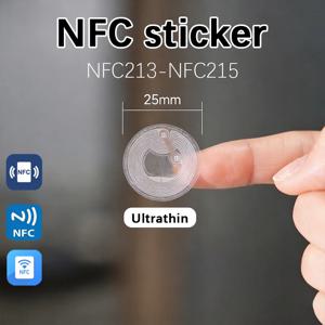 NFC 215 프로그래밍 가능 구글 리뷰 아크릴 스티커 카드 NFC 스테이션 테이블 13.56Mhz 방수 NFC 스탠드 구글 리뷰 카드 213
