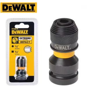 DEWALT DT7508-QZ 임팩트 렌치 어댑터 1/4인치 육각형-1/2인치 사각 드라이브 래칫 스패너 세트 공구 액세서리 드라이브 컨버터