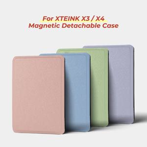 XTEINK X4 X3 2in1 용 twosheep 케이스 자기 분리형 투명 TPU 백 쉘 충격 방지 커버 미니멀리스트 솔리드 컬러 슬리브