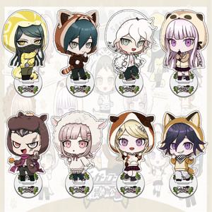 Danganronpa Peripheral Tobu Zoo 아크릴 스탠드 키체인 데스크탑 장식 모델 팬 선물 크리스마스 생일