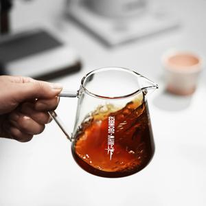 MHW-3BOMBER 600ml 커피 서버 유리 커피 포트 내열 커피 카라페 (푸어오버 드립 커피 브루잉용)