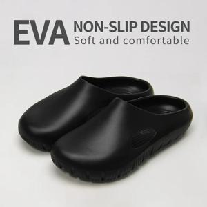 EVA 브레드 남성용 미끄럼 방지 냄새 방지 아웃도어 샌들 스포츠 비치 슬리퍼 캐주얼 편안한 신발