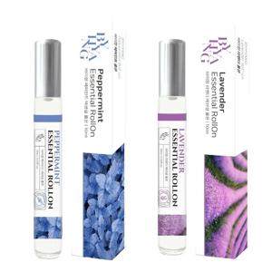 [재입고 판매시작]바이향 에센셜 아로마 롤온 10ml 2개 / 라벤더, 페퍼민트