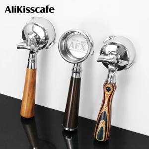 AliKisscafe 58MM 커피 포터필터 (가지아 클래식 프로 베이비 더블 스파우트 키트 에스프레소 머신 액세서리 메이커 바리스타 도구)