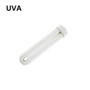 365nm UVA T6 모기 살충 램프 튜브 11W 15W 18W U형 4침 자외선 라이트 튜브 (파리 유인용 바이올렛 UV 램프)