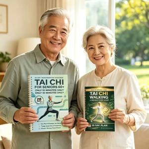 노인 및 초보자를 위한 태극권 핸드북 - 스파이럴 바운드, 점진적인 일상 운동, 피트니스를 위한 부드러운 운동법