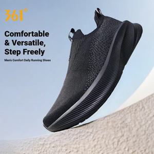 361 Degrees Fengye 5.0 슬립온 운동화 경량 내마모성 충격 흡수 통기성 소프트 솔 스니커즈 672632242