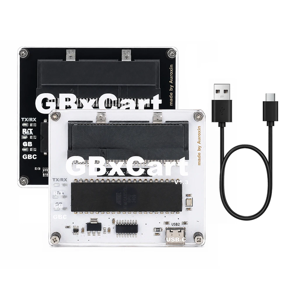 GBxCart RW V1.3 USB 카트리지 리더 게임 ROM 백업 저장 복원 레트로 게임 도구 (GB, GBC, GBA 카트리지용)