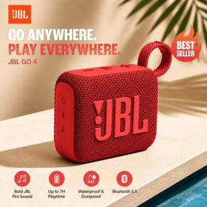 오리지널 JBL GO 4 휴대용 무선 블루투스 스피커 뮤직 큐브 방진 기능으로 휴일 파티, 가족 모임에 적합