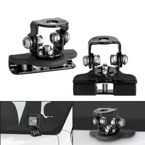 1/2Pcs LED 라이트 바 장착 브래킷 클램프 홀더 작업용 안개등 오프로드 자동차 트럭 SUV 내구성 강한 녹슬지 않는 범용 장착