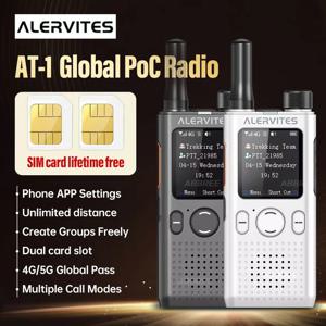 바오펑 ALERVITES AT1 POC 양방향 무전기 |   평생 무료 글로벌 서비스, 자유롭게 팀 생성 및 관리, 4G/5G 셀룰러 네트워크