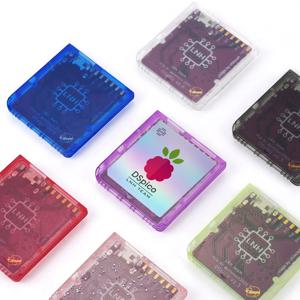 Chisfamily 마이크로 USB 투명 DSpico 게임 리더 어댑터 16 MBit, Nintendo DS, NDSL, DSi, 3DS 콘솔용 LED RP2040 포함