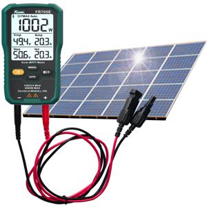 FR705E 태양광 MPPT 미터 2000W PV 모듈 최대 전력 분석기 150V 45A 태양광 패널 테스터 Voc Isc Vmp Imp 광전지 테스터