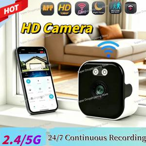 1080P HD WiFi 무선 보안 카메라 적외선 야간 투시 모바일 원격 감시 장치 홈 모니터 아기/반려동물 실시간 모니터링