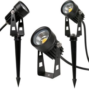 방수 야외 정원 잔디 램프 220V 110V 12V 3W 5W LED 잔디 조명 스파이크 전구 Tuinverlichting 정원용 야외 조명