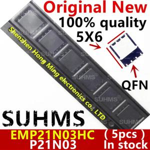 (5개)100% 새 EMP21N03HC EMP21N03 P21N03 QFN-8 칩셋