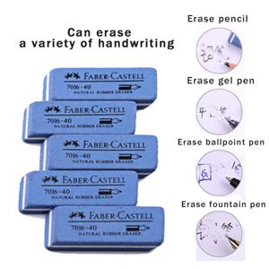 Faber Castell 젤 펜/볼펜/만년필/잉크 펜 지울 수있는 학생 모래 고무 문구 용 천연 고무 지우개 7016