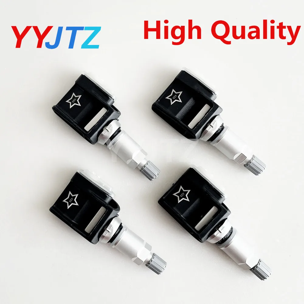 4Pcs 타이어 압력 모니터 센서 TPMS 433Mhz BMW G30 G31 G38 F90 G32 G11 G12 G01 G02 G05에 적합 36106872774