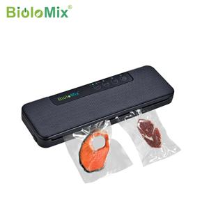 BioloMix 자동 식품 진공 실러 습식 또는 건식 식품 보호 포장기(10개 무료 가방 포함) 수비드 화이트/블랙 W230
