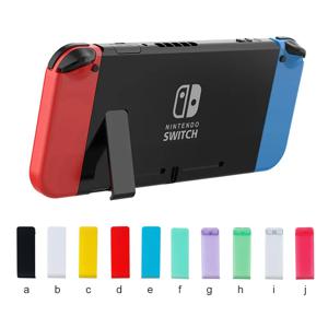 닌텐도 스위치 콘솔 백 브래킷 NS 백 커버 지원 삼각대 내구성 화이트 블루 ABS 소재 전화 홀더 1PC