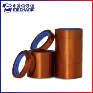 MECHANIC 25m 5-50mm 전자 테이프 폴리이미드 접착 절연 400 ℃   회로 기판 배터리 보호용 내열 테이프