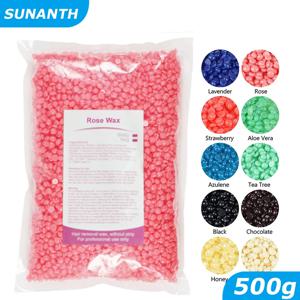 500g/400g/200g 제모 용 하드 왁싱 왁스 콩 왁스 히터 기계 용 핫 필름 왁스 전신 용 제모 왁스 비즈