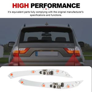 1쌍 테일 라이트 수리 칩 보드 좌우 내외부 후미등 칩 전구 BMW X3 E83 LCI 2007-2010 7162213 7162214용