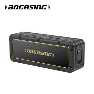 BOGASING G4 블루투스 스피커 50W 향상된 베이스 휴대용 스피커(24시간 재생 포함), 블루투스 5.3, 진정한 무선 스테레오, 캠핑용 야외 무선 스피커 IPX7 방수, 내장 마이크, TF 카드 지원, Type-C AUX
