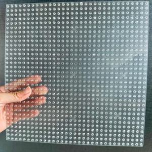 32*32 도트 BasePlate 투명 작은 입자 빌딩 블록 플레이트 단일 측면 DIY 벽돌 ABS 플라스틱 조립 플레이트 어린이