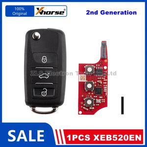 1PCS XHORSE XEB510EN XEB520EN B5 범용 슈퍼 리모컨 XT57 슈퍼 칩 영어 버전 포함