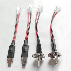 H1 HID LED 헤드라이트 램프용 1 쌍 H1 소켓 어댑터 변환 배선 커넥터 케이블