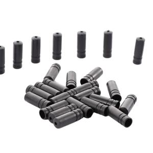 50pcs 산악 도로 자전거 자전거 브레이크 기어 외부 케이블 엔드 캡 팁 크림프 시프트 변속기 케이블 와이어 팁 캡 하우징