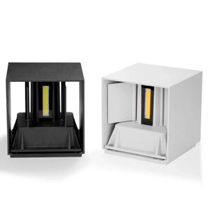 LED 6W/12W 야외 방수 IP65 벽 조명 베란다 정원 벽 램프 및 실내 침실 거실 장식 조명 램프