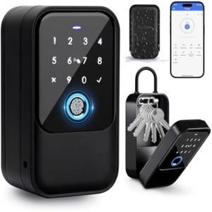 TTlock 스마트 키 잠금 박스, 홈 키 무선 스마트 잠금 박스, 전자 키 박스, 앱 디지털 코드, 블루투스 키, 호스트 안전 자물쇠