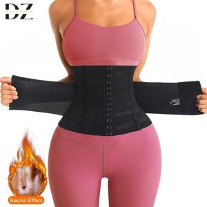 여성용 허리 트레이너 바디 셰이퍼 배꼽 컨트롤 슬리밍 외장 플랫 배꼽 환원 Shapewear 슬림 코르셋 벨트 여름