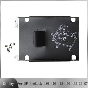 HP ProBook 430 440 445 450 455 G6 G7 Zhan66 13 14 15 G2 G3 노트북 SATA HDD SSD 2.5 하드 드라이브 브래킷 캐디 프레임 + 나사