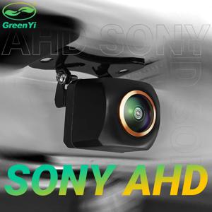 GreenYi AHD 1920x1080P 자동차 후방 카메라 170 °   골든 피쉬아이 렌즈 풀 HD 나이트 비전 차량 후진 카메라 IMX307 G817