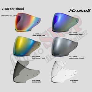SHOEI J-Cruise 1 J-Cruise 2 J-Force 4 CJ-2 Casco Shield Viseria Capacete Moto Windshield Lens 용 오토바이 헬멧 바이저