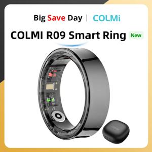 2024 COLMI R09 스마트 링 남성 여성, 충전 케이스, Xiaomi 삼성 전화 용 체온 건강 및 수면 모니터