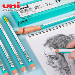 3/5/10pcs 일본 UNI 지우개 펜 스타일 손 눈물 롤 종이 연필 지우개 깨끗한 그림 스케치 하이라이트 EK-100 4B 미술 용품