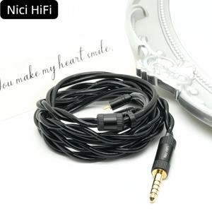 Nici HiFi-29S IEM 케이블 (0.78mm 2핀 QDC TFZ 듀얼 3.5mm to 4.4mm 밸런스드 업그레이드 케이블, KZ ZSN PRO, ZS10 Pro, EDX, TRN 호환)