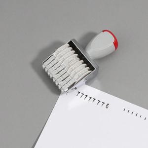 다기능 롤러 스탬프 (숫자 및 날짜 선택 가능) 개인 맞춤형 DIY 숫자 기호 롤링 비즈니스 스탬프 몰드 (잉크 없음)