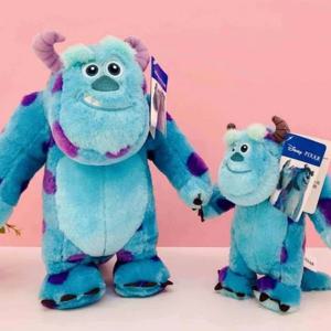 23/30cm Kawaii Sulley Monsters Inc 플러시 장난감 귀여운 픽사 인형 인형 소년을위한 애니메이션 동물 여자 친구를위한 생일 선물